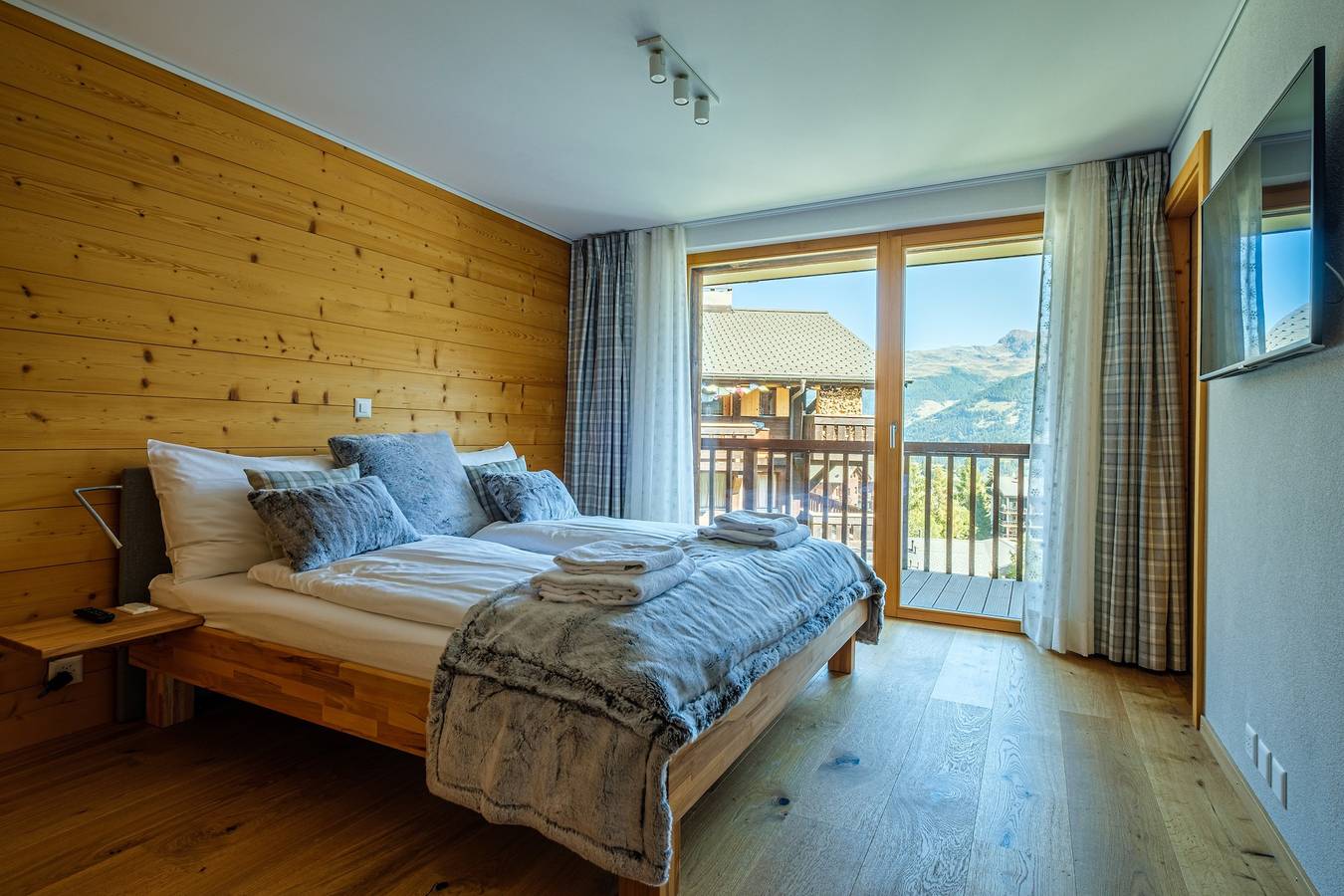 Ganze Wohnung, Luxus-Apartment, 3 Schlafzimmer Chalet Rahas A Grimentz - Nach Mrs Miggins in Grimentz, Anniviers