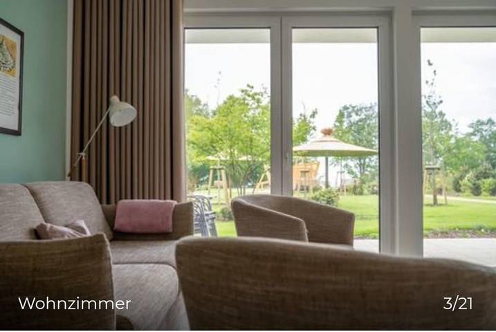 Appartement entier, Das Haffhaus mit wunderschönem Garten und direktem Haffblick in Garz, Usedom