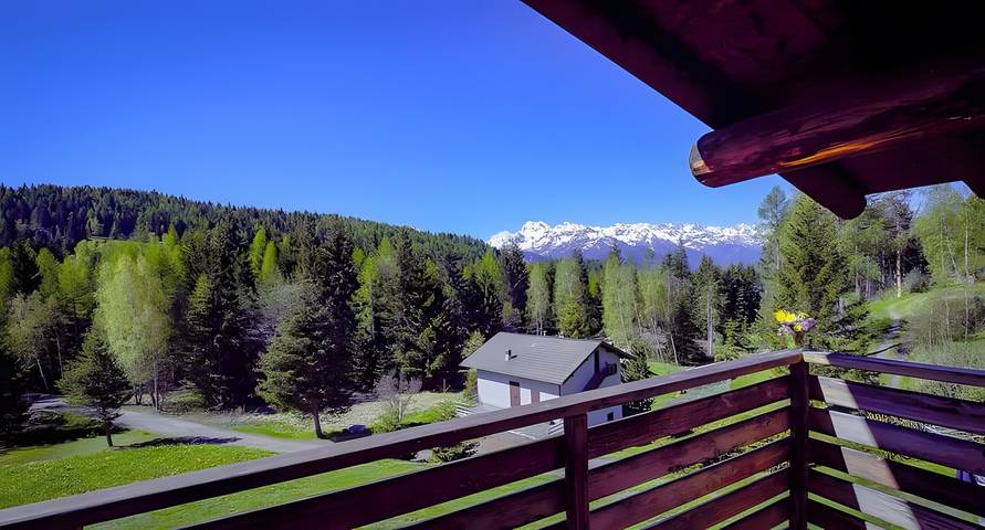 Ferienhaus 'Trivignolife - Chalet in Montagna' mit privatem Garten, Balkon und Wlan in Tirano, Veltlin