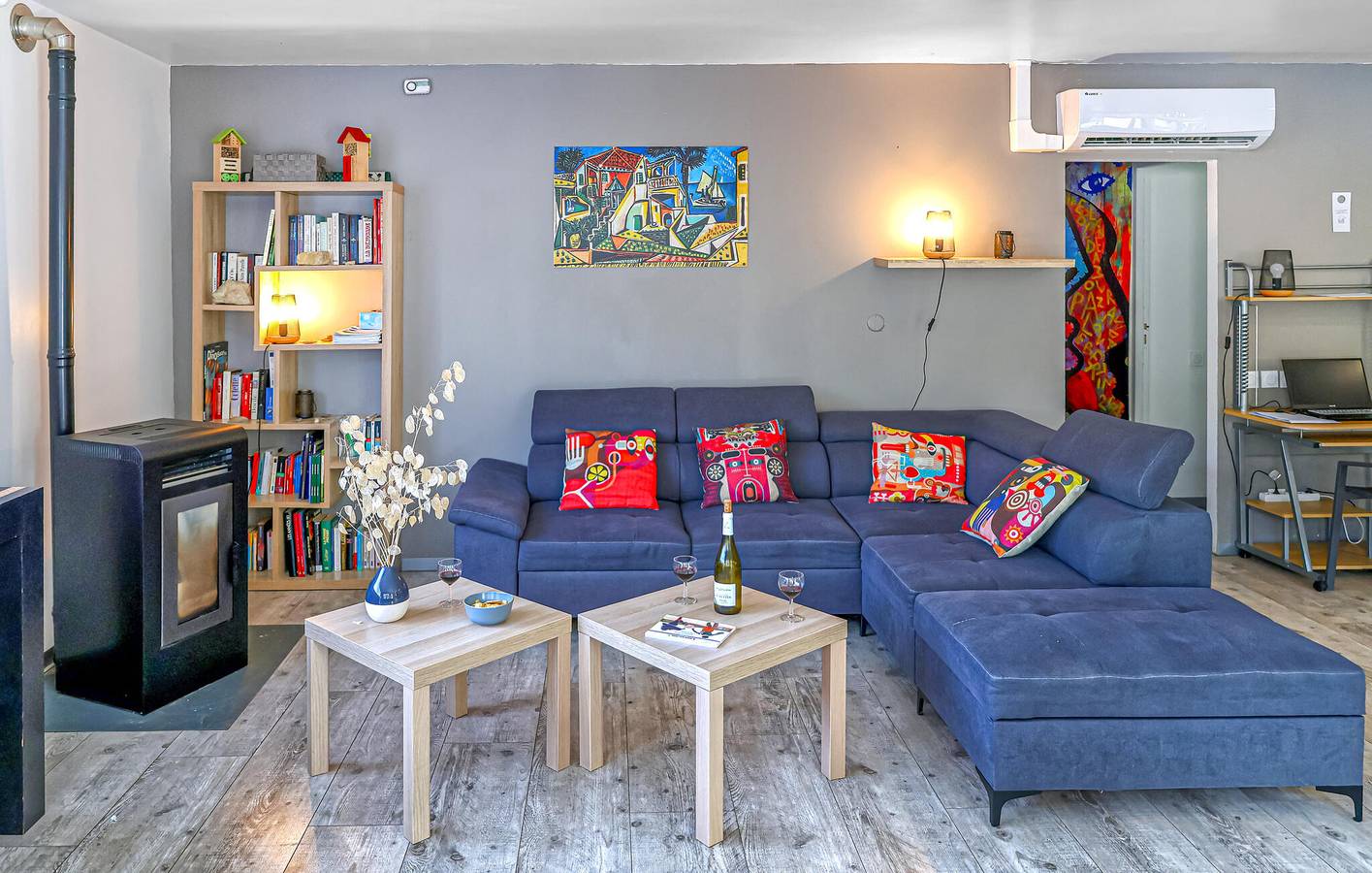 Charmant appartement de 192 m² avec piscine et jardin, à 1,5 km de Berrias-et-Casteljau in Berrias-et-Casteljau, Parc national des Cévennes