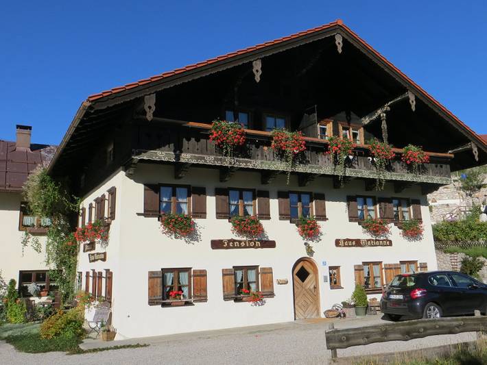 Pension pour 2 personnes, avec Balcon et Jardin à Inzell