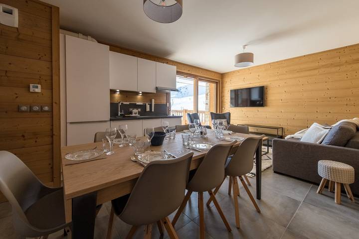Gîte pour 8 personnes, avec balcon, animaux acceptés à Fontcouverte-la-Toussuire - 2