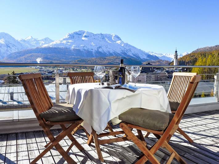 Ganze Wohnung, Chesa Crusch 7 in Samedan, Sankt Moritz