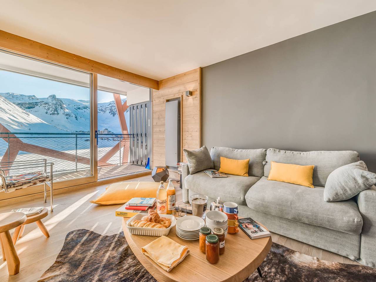Geheel appartement, 4* Apartment in Tignes le Lac - 3 Beds, 9 ppl, south balcony in Tignes, Vanoise Nationaal Park