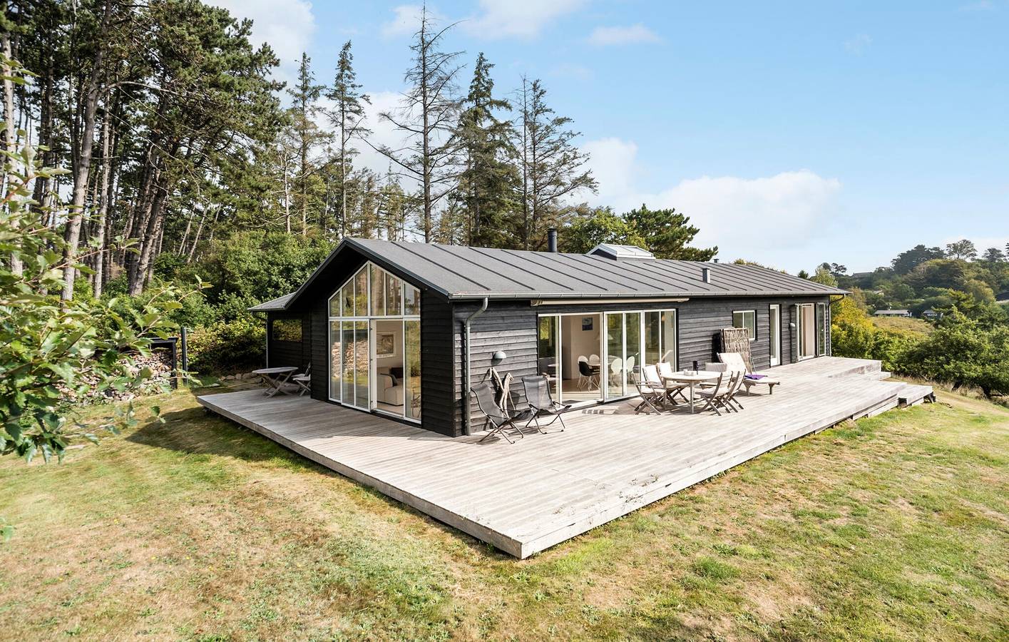 Ferienhaus für 6 Personen mit Terrasse in Nykøbing Sjælland, Nordwestseeland