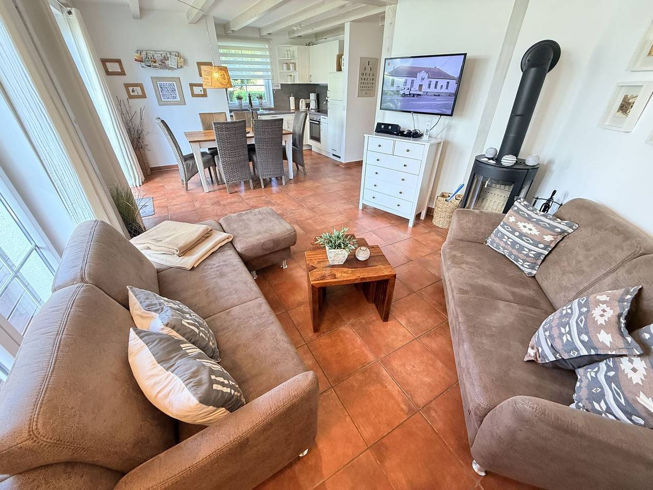 Ferienhaus "Seekieker" in erster Strandreihe mit Sauna in Zingst in Ostseebad Zingst, Zingst
