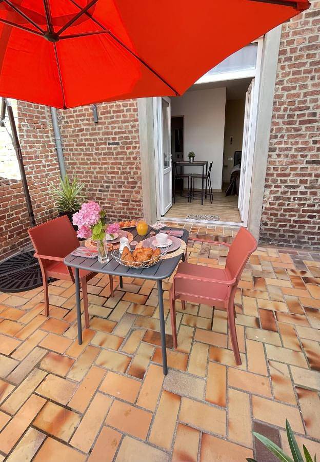 Appart’hôtel pour 2 personnes, avec Terrasse à Lens