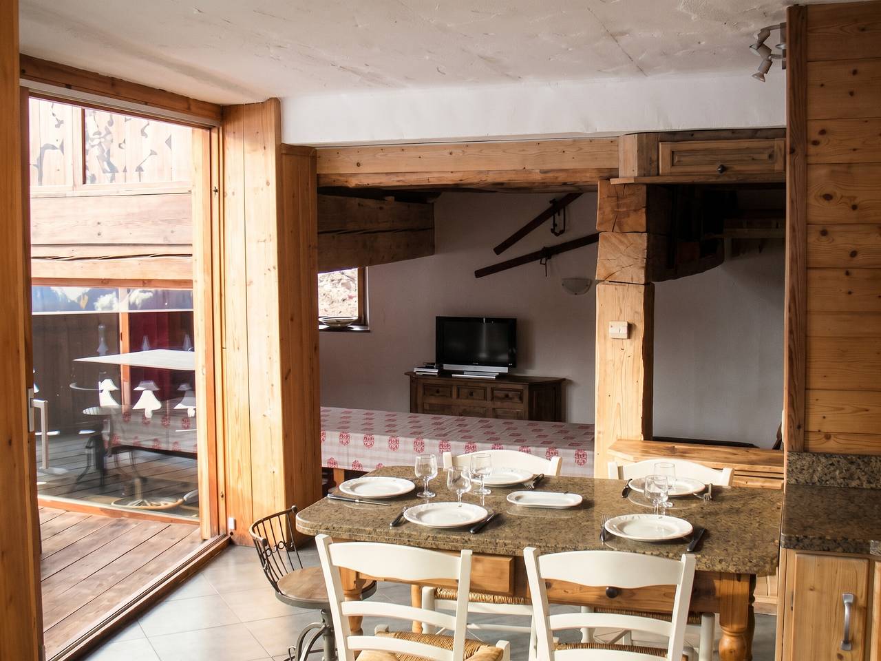 Chalet confortable à Sainte-Foy-Tarentaise avec vue sur la montagne in Sainte-Foy-Tarentaise, Massif du Ruitor