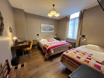 Hôtel pour 2 personnes, avec terrasse, animaux acceptés à Saint-Quentin