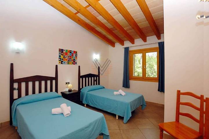Puchet Ferienhaus privatem Pool und Panoramablick in Es Pujol, Búger