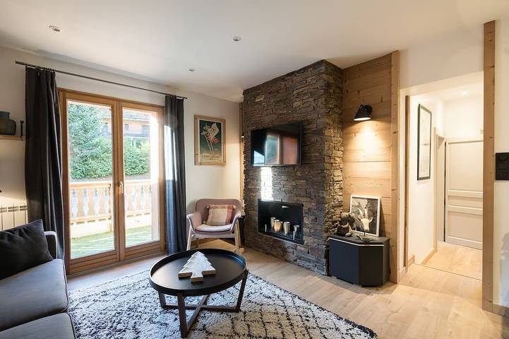 Chalet pour 5 personnes, avec balcon à Les Contamines-Montjoie