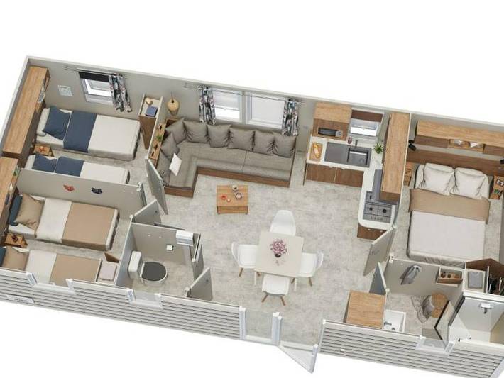 Camping für 6 Personen in Grand Est - 3