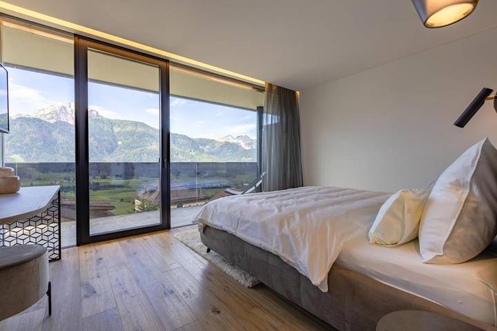 Ferienwohnung für 6 Personen, mit Ausblick und Garten sowie Sauna in Toblach - 4