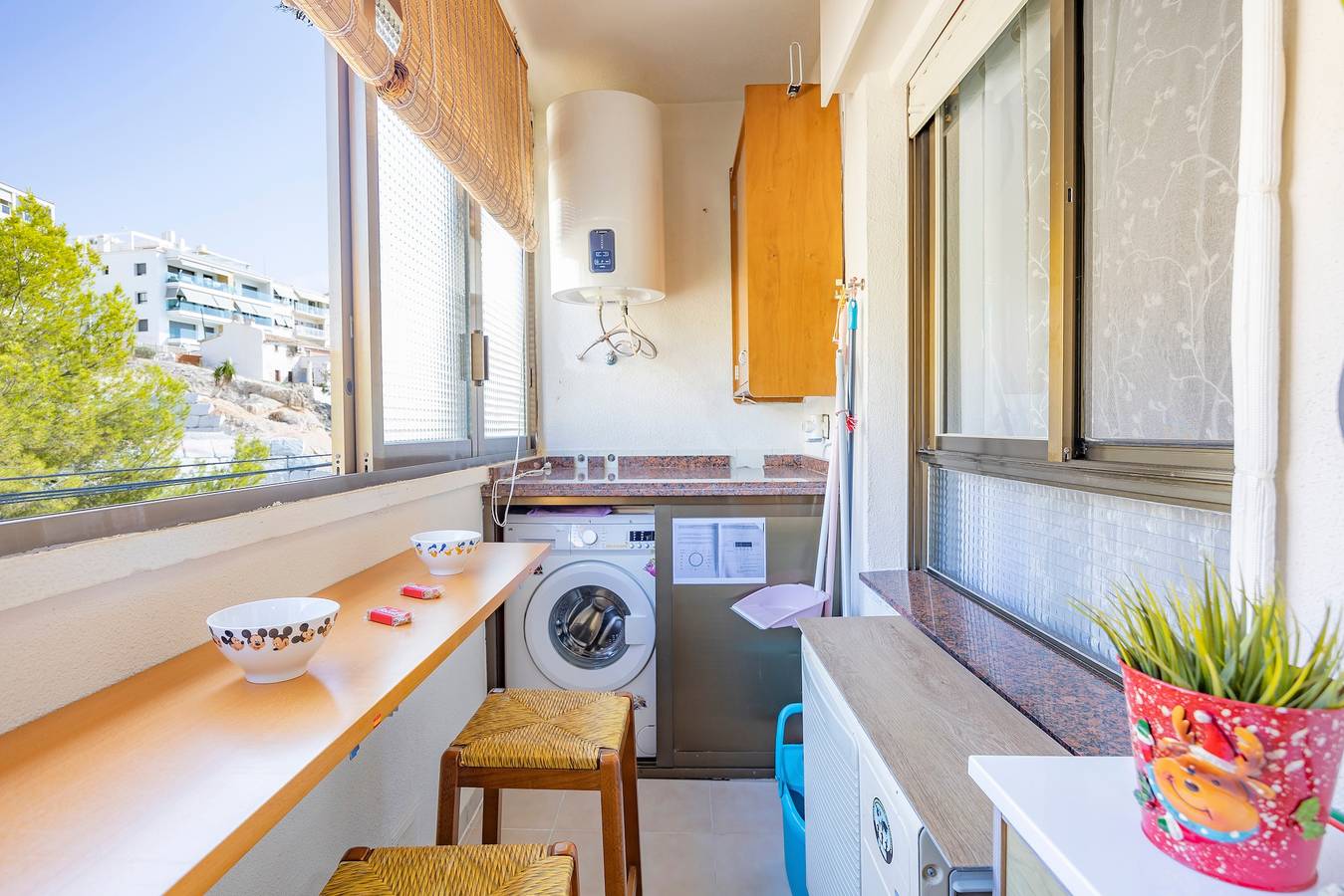 Hel lejlighed, Apartment 'Villa Penélope' with Sea View, Wi-Fi and Air Conditioning in La Vila Joiosa, Costa Blanca