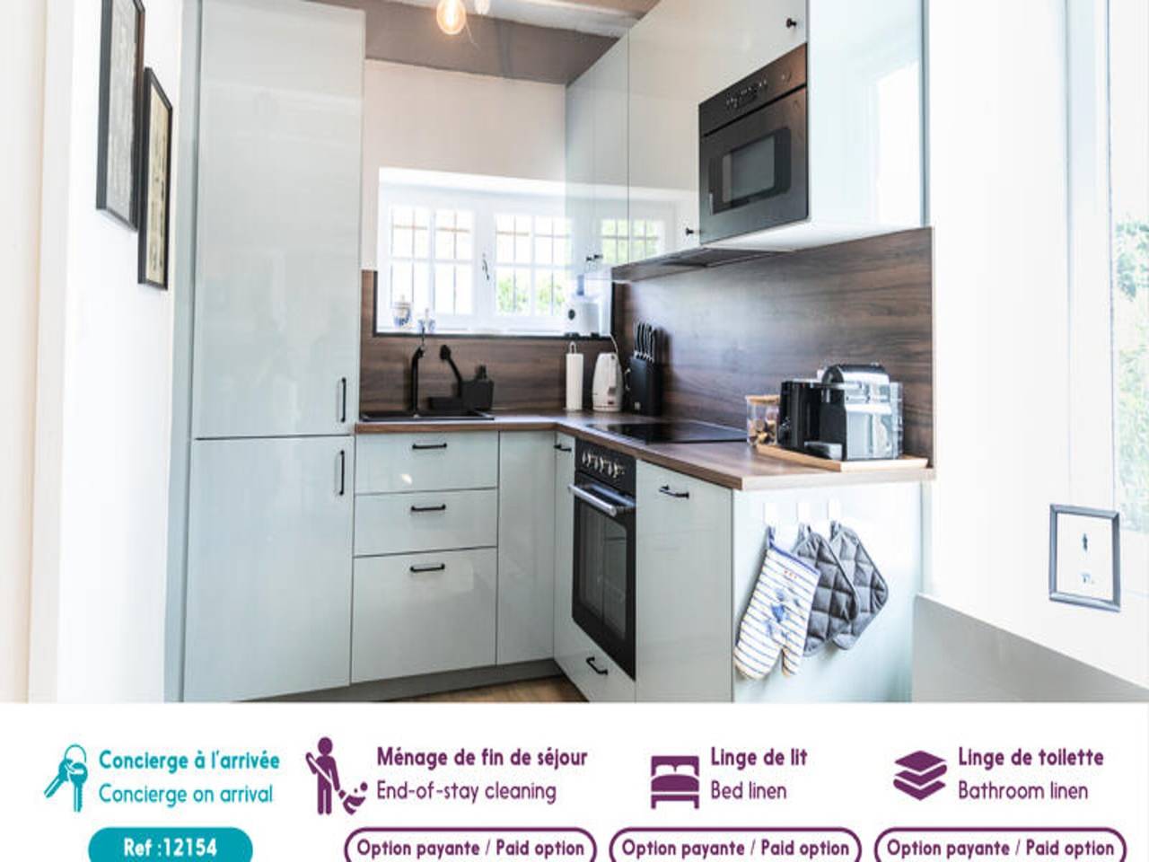 Entire apartment, Apartment in Treffiagat by Léhan Beach in Treffiagat, Quimper region