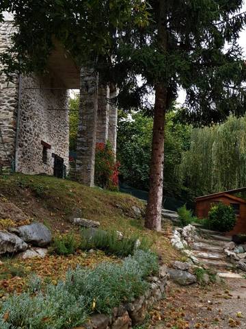 Gîte pour 4 personnes, avec jardin et vue à Saint-Martin-Vésubie