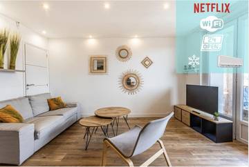 Gîte pour 4 personnes, avec vue et balcon à Saint-Jory
