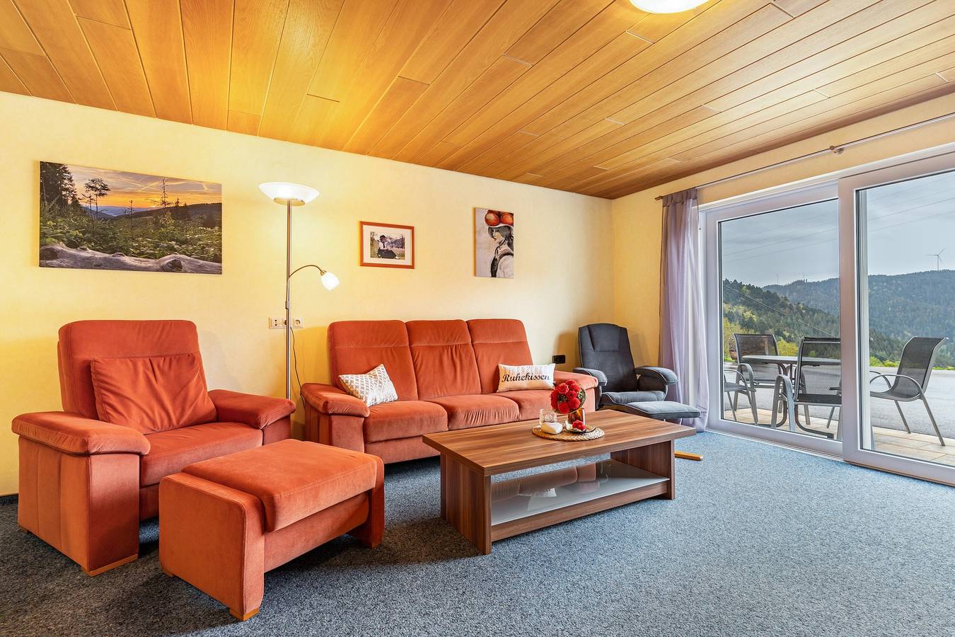 Appartamento intero, Appartamento 'Berghansenhof' con vista sulle montagne, terrazza privata e Wi-Fi in Wolfach, Foresta Nera centrale