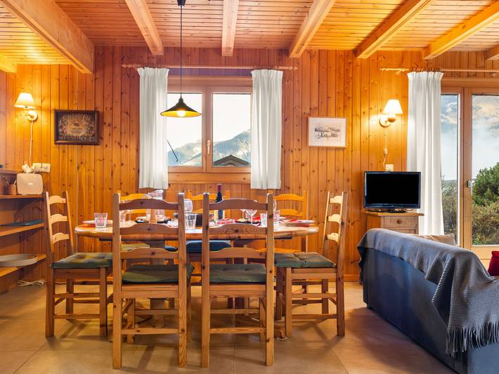 Location de vacances pour 8 personnes, avec jardin et balcon à Val-d'Illiez - 3