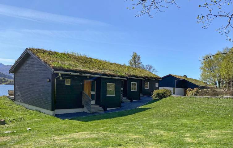 Ferienhaus für 4 Personen, mit Terrasse und Garten sowie Ausblick in Folkestad