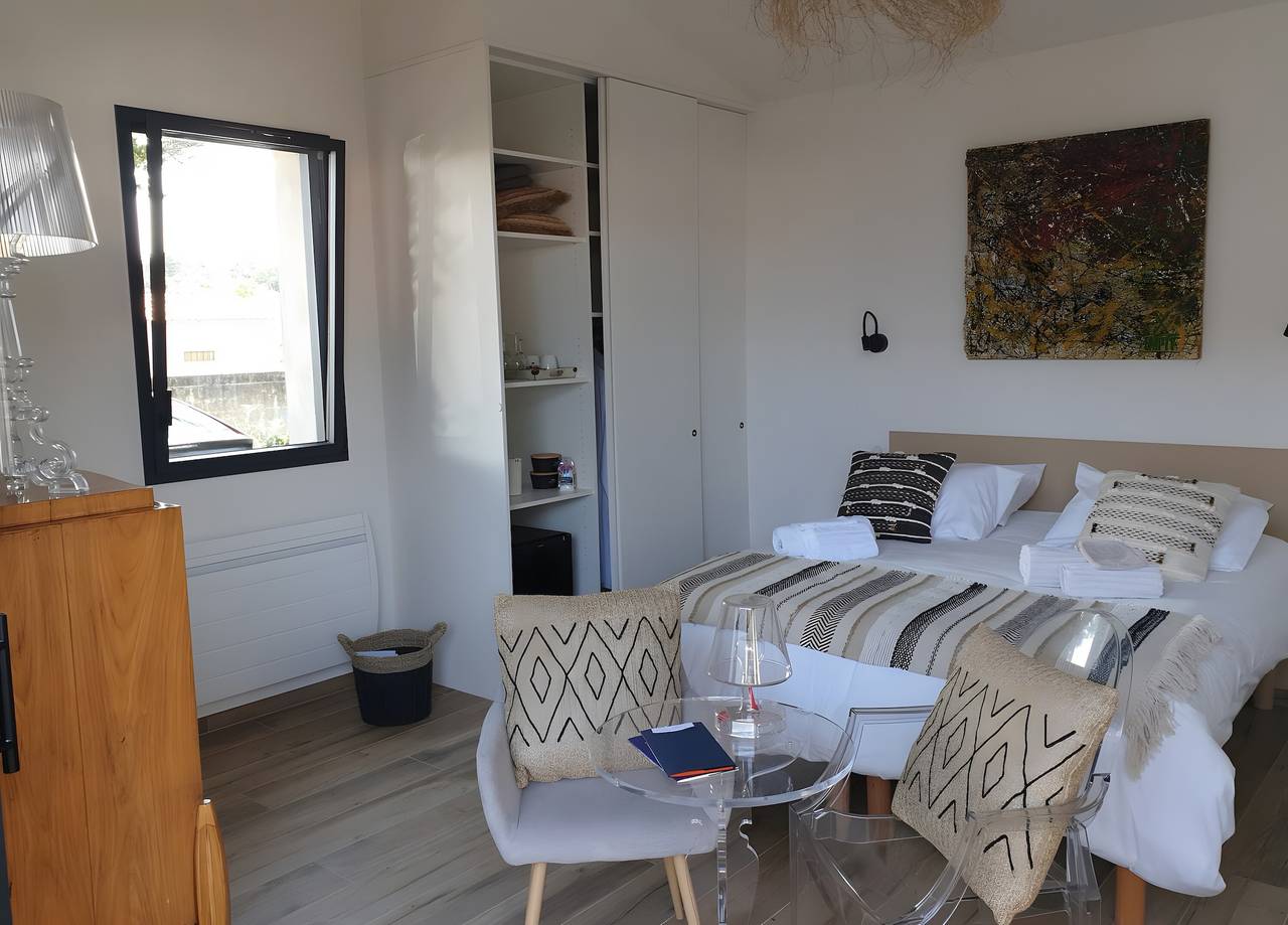 Chambres d'hôtes « Mardi Gras » avec terrasse privée, jardin et Wi-Fi à L'Epine in L'Épine, Noirmoutier