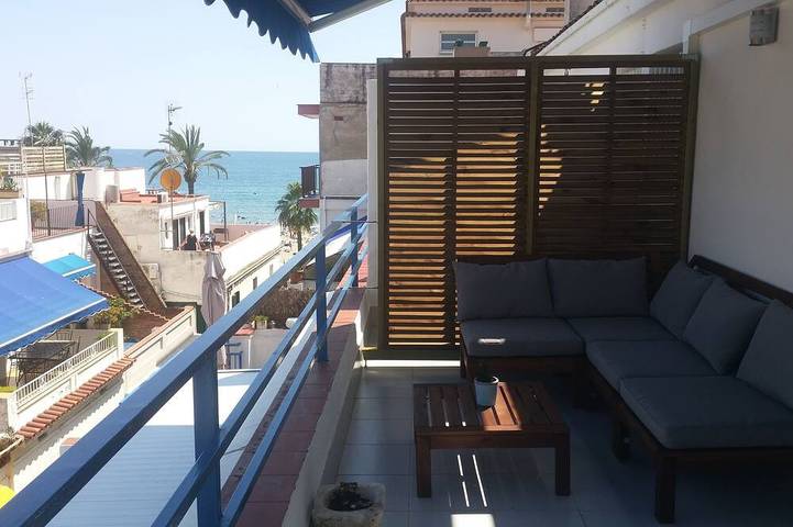 Vakantiewoning voor 6 personen, met terras in Sitges