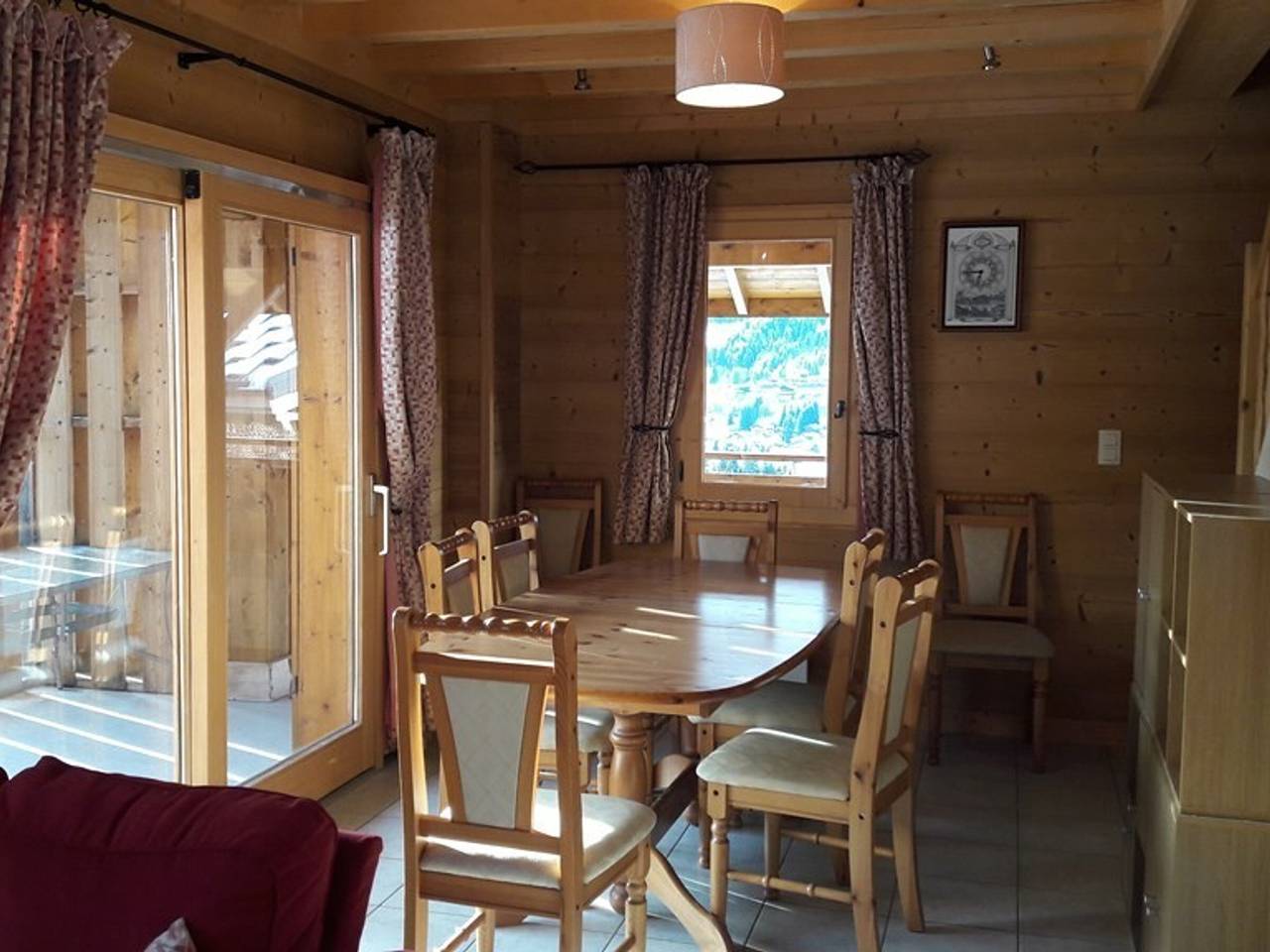 Les Gets: Chalet 8 pers, 4 ch, prox pistes et lac, terrasse sud, poêle bois, parking, draps inclus l'hiver in Les Gets, Les Portes du Soleil