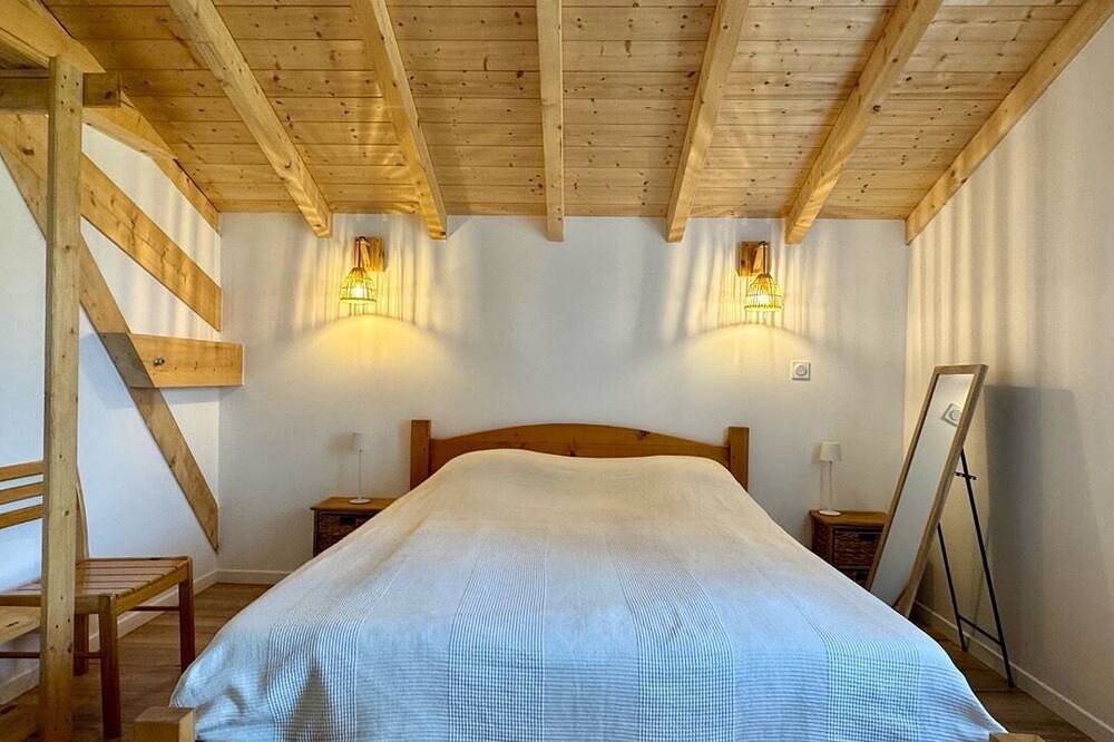 Wooden chalet 3 bedrooms - 8 pers - Near the beach - Weekly rental in Sciez, Thonon-les-Bains region