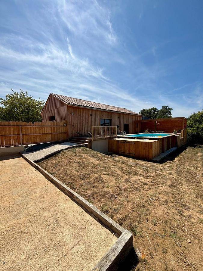 Maison de vacances pour 6 personnes, avec jardin ainsi que piscine et vue