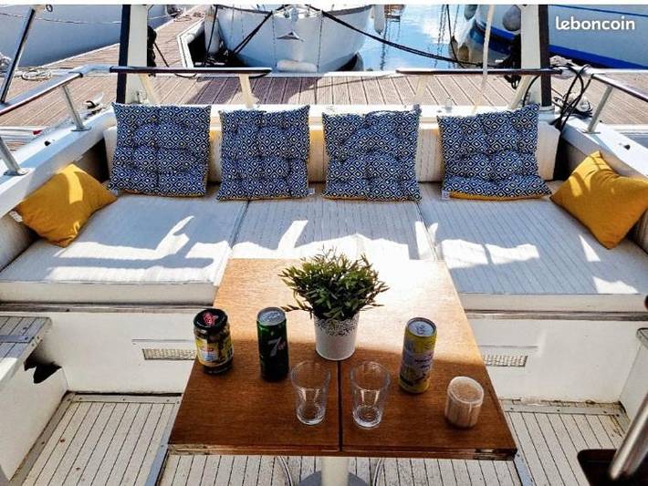 Bateau pour 4 personnes, avec terrasse, animaux acceptés en Normandie - 4