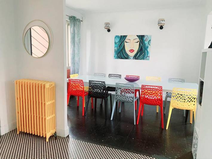 Location de vacances pour 12 personnes, avec vue et jardin à Gagny - 2