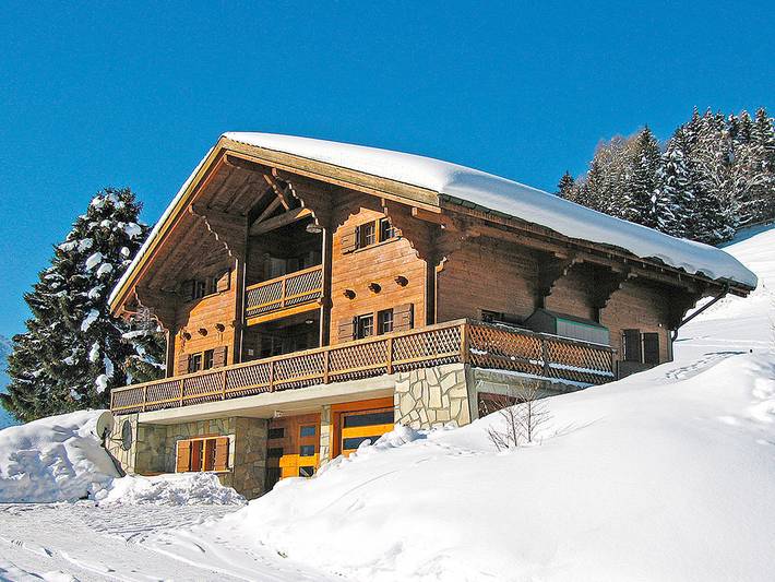 Chalet für 14 Personen, mit Sauna und Ausblick sowie Balkon in Val-d'Illiez