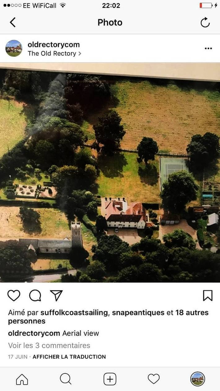 B&b for 2 people, with view and garden in Suffolk
