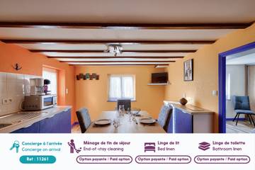 Location De Vacances pour 2 Personnes dans Guilvinec, Côte de Cornouaille, Photo 1