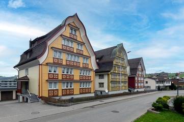 Gîte pour 4 personnes, avec vue et jardin, animaux acceptés à Appenzell