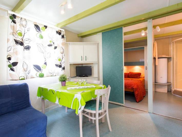 Bungalow sea view, AC - 2 guests in Calella, Maresme