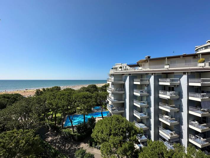 Ferienwohnung für 4 Personen, mit Kinderpool und Terrasse sowie Garten, mit Haustier in Lignano Sabbiadoro