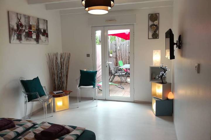 Gîte pour 4 personnes, avec terrasse et jardin, animaux acceptés à Muttersholtz - 2