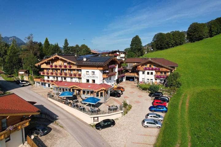 BnB für 2 Personen, mit Balkon und Terrasse sowie Garten und Ausblick in Wildschönau