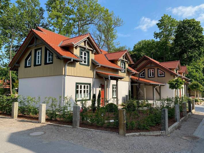 Ferienhaus für 6 Personen, mit Terrasse und Sauna sowie Garten in Ilsenburg