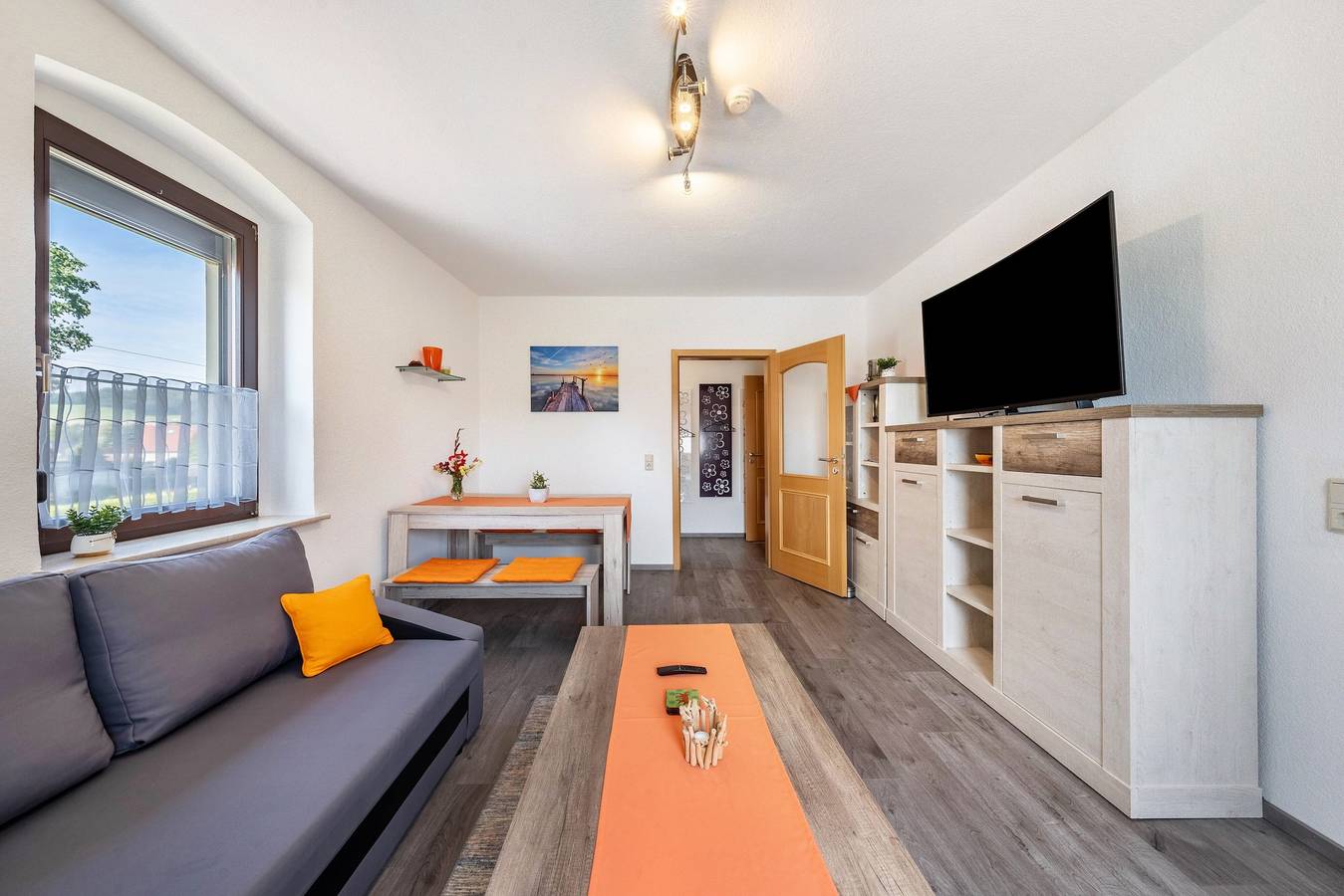 Ganze Wohnung, Freundliche 50m² ferienwohnung in Kirschau, Schirgiswalde-Kirschau