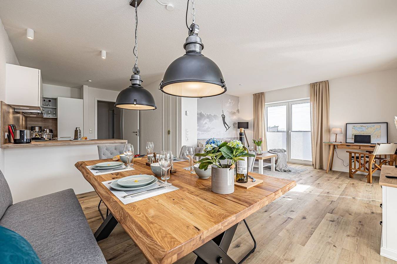 Ganze Wohnung, Fjord-Koje 2  - Fußbodenheizung, Dusche, Terrasse, Gartenmöbel, Strandkorb in Schleswig, Schleswig & Umgebung