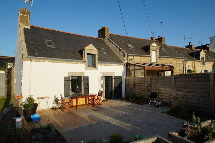 Location de vacances pour 4 personnes, avec terrasse et jardin dans Chapelle de Saint-Cado