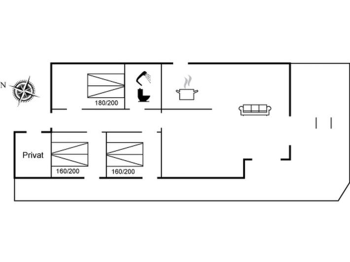 Ferienhaus für 6 Personen, mit Terrasse in Råde Strand - 2
