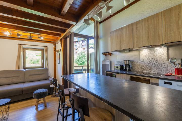 Vakantiewoning voor 8 personen, met Balkon en Kinderzwembad in La Clusaz