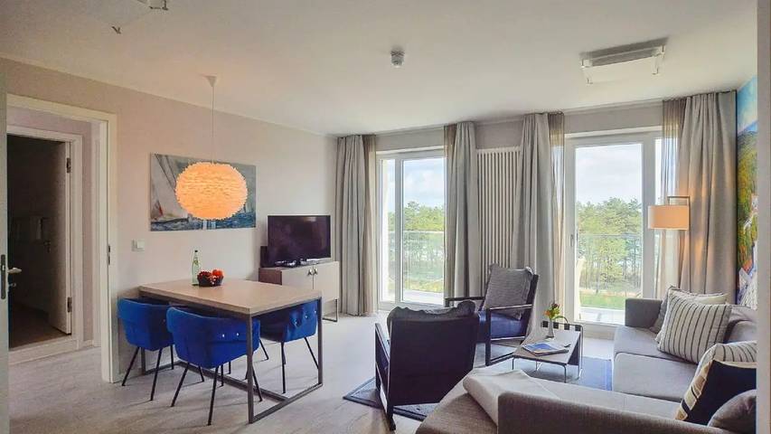 Ferienwohnung für 4 Personen, mit Balkon in Bergen auf Rügen und Umgebung - 3