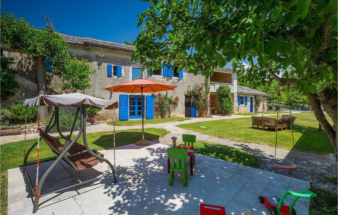 Ferienhaus für 8 Personen mit Pool in Pazin, Zentralistrien