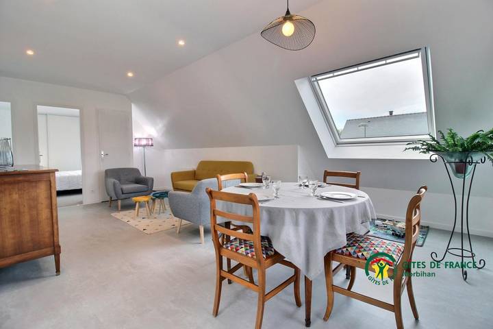 Gîte pour 4 personnes, avec terrasse et piscine à Guidel - 4