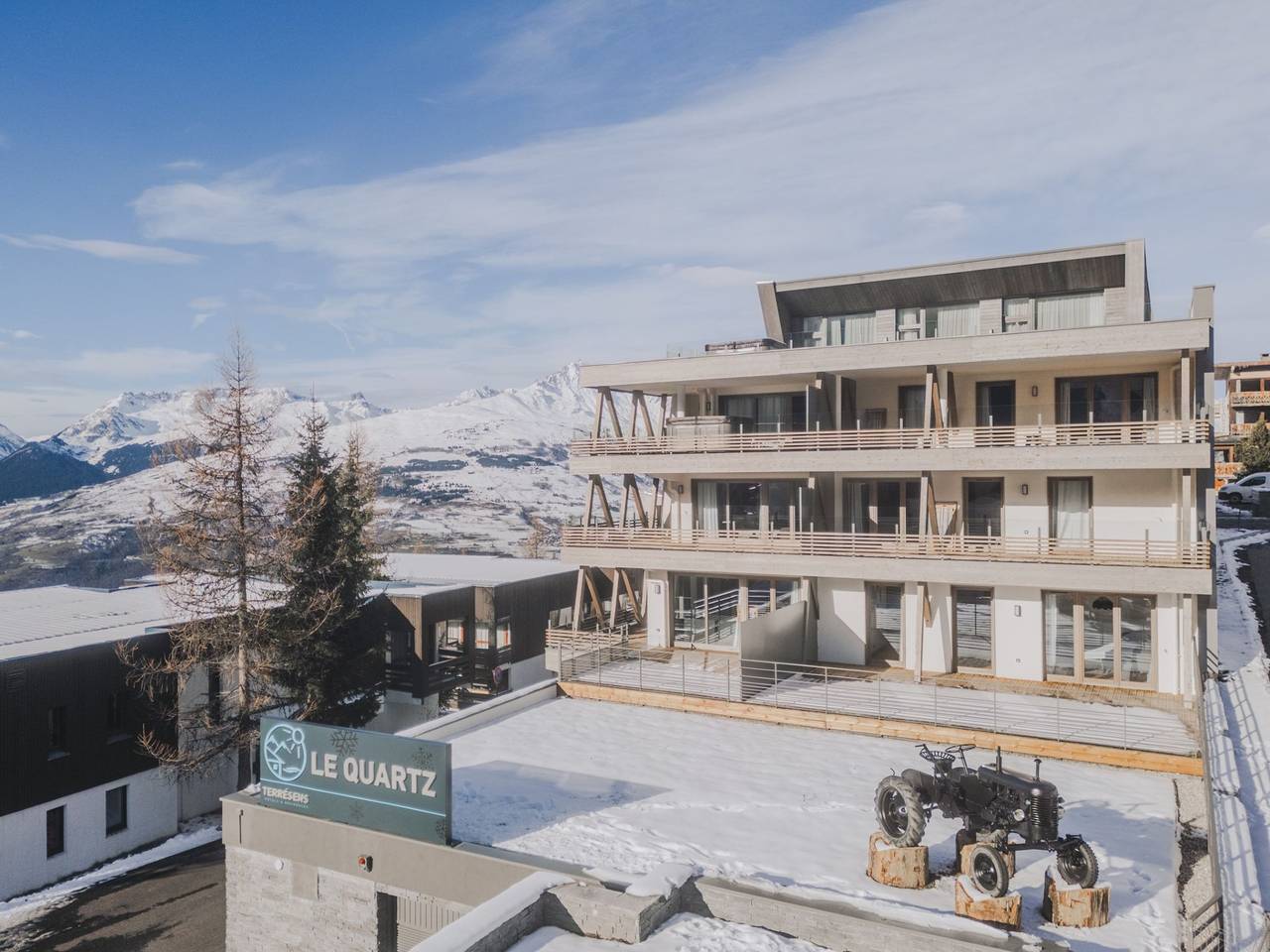 Apartamento entero, Tsv Le Quartz 3p6p with 2 bedrooms and 1 bathrooms in Parque Nacional de Vanoise