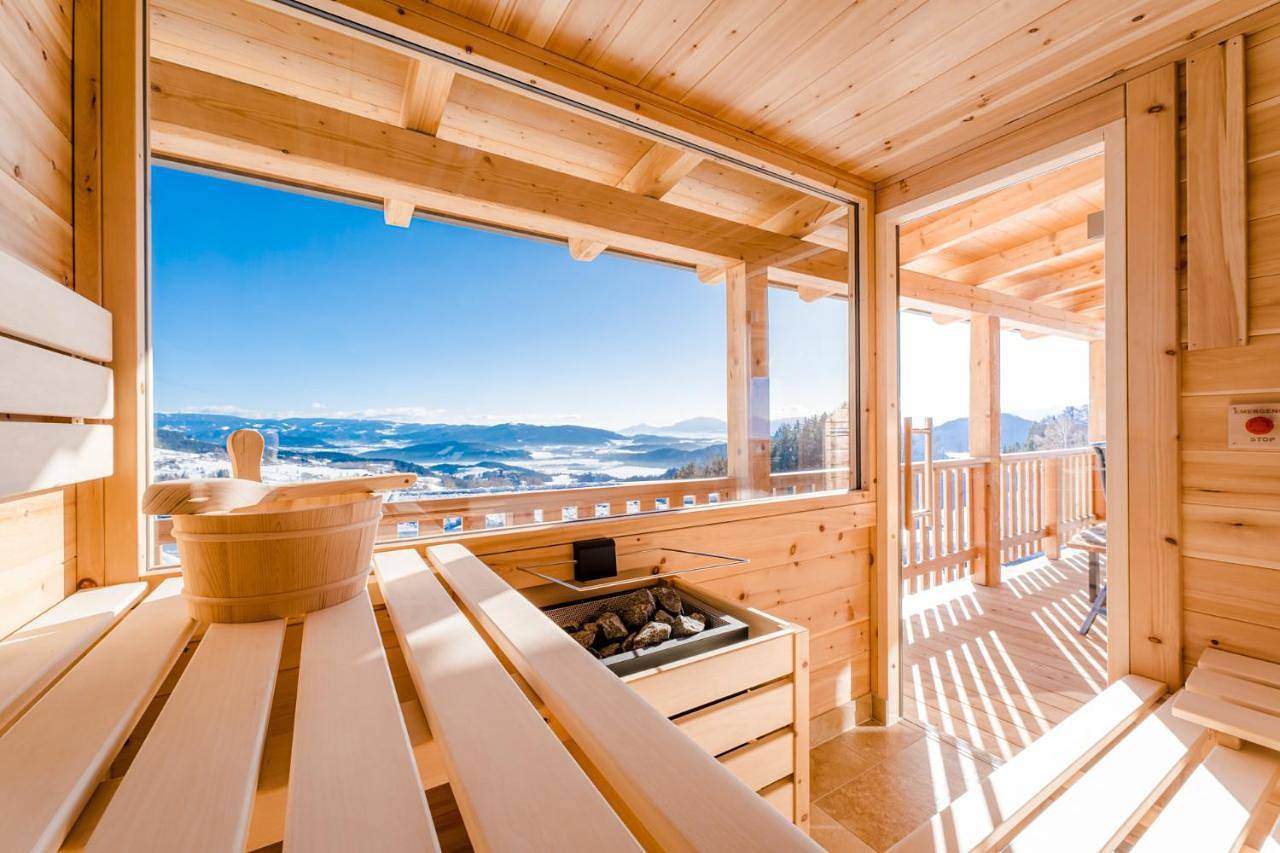 Hochleben-Chalets am Erlebnisbauernhof Steinerhof in Liebenfels, Mittelkärnten